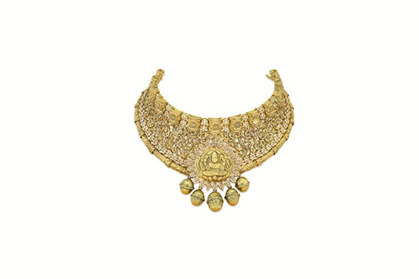 Daivya Vedha Gold Choker Necklace
